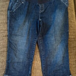 Old Navy Dark Blue Maternity Jeans